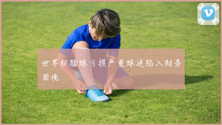世界杯赌球亏损严重球迷陷入财务困境